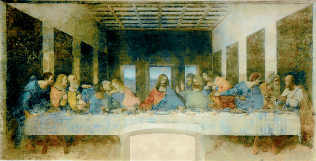 Leonardo da Vinci, la última cena