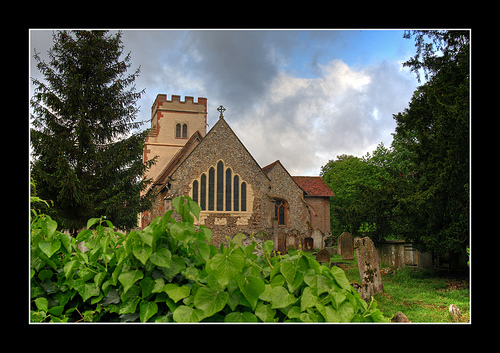 Iglesia All Saints, en Ockham