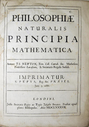 Isaac Newton: Principia Mathematica
