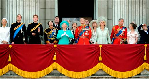 The British Royal Family. 