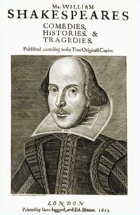 William Shakespeare, First Folio