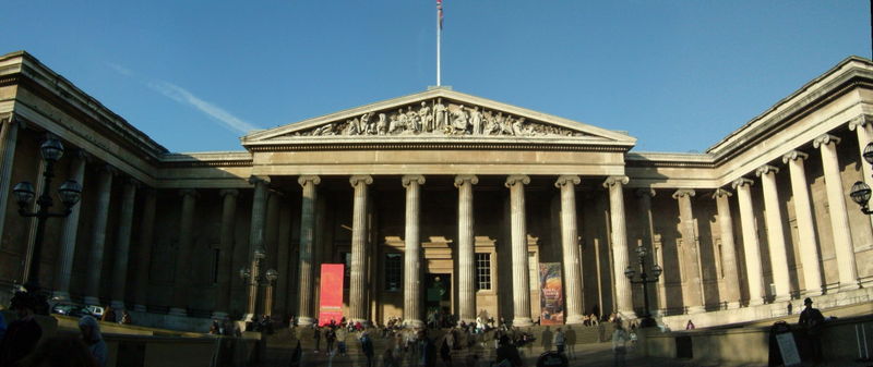 British Museum main entrance.