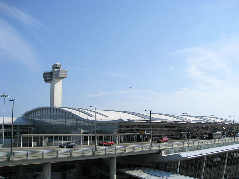 Terminal 4 replaced the former International Arrivals Building in May 2001