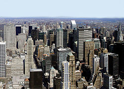 Midtown Manhattan is the largest business district in the US.