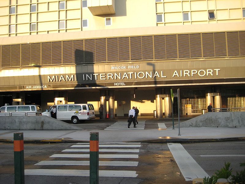 Miami International Airport Terminal.