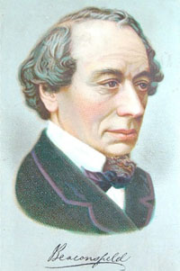Retrato de Benjamin Disraeli