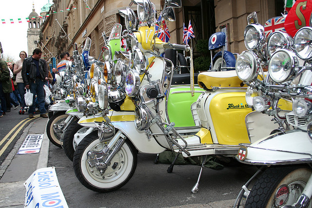 Motos italianas en Bristol