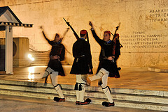 Cambio de Guardia en Grecia