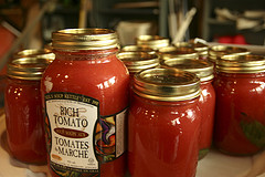 Tarros de tomates fritos