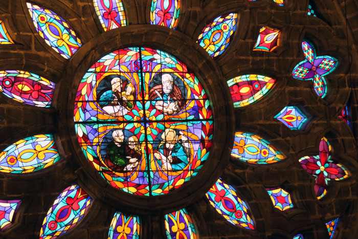 Vidriera de la Catedral de Sevilla