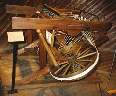 Spinnin Jenny, telar, símbolo de la Revolución Industrial