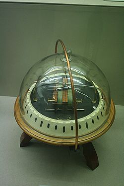 Galvanómetro de principios del siglo XX