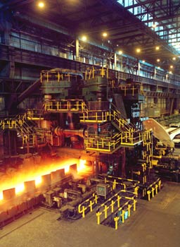 Sector secundario: industria siderúrgica